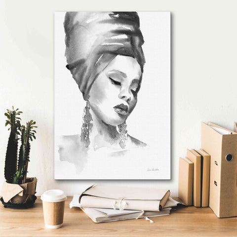 Image of 'Woman II BW' by Alan Majchrowicz, Giclee Canvas Wall Art,18x26