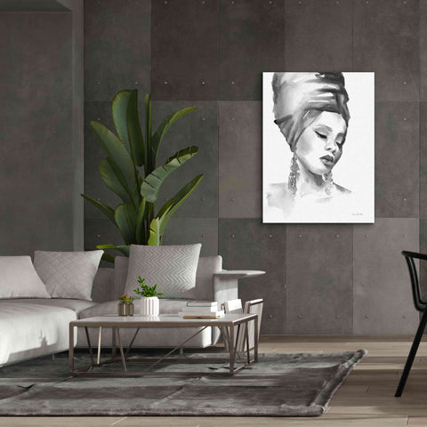 Image of 'Woman II BW' by Alan Majchrowicz, Giclee Canvas Wall Art,40x54