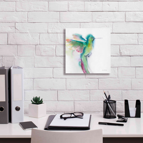 Image of 'Hummingbirds II' by Alan Majchrowicz, Giclee Canvas Wall Art,12x12