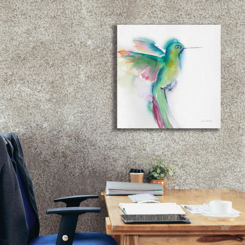 Image of 'Hummingbirds II' by Alan Majchrowicz, Giclee Canvas Wall Art,26x26