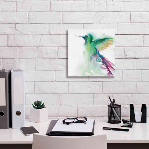 Image of 'Hummingbirds III' by Alan Majchrowicz, Giclee Canvas Wall Art,12x12