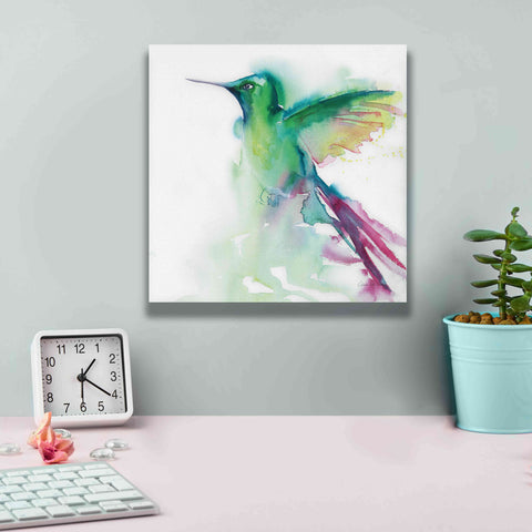 Image of 'Hummingbirds III' by Alan Majchrowicz, Giclee Canvas Wall Art,12x12