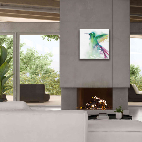 Image of 'Hummingbirds III' by Alan Majchrowicz, Giclee Canvas Wall Art,26x26