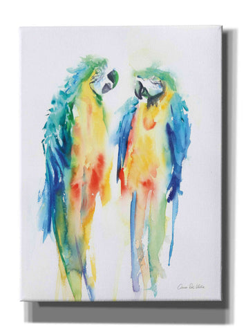 Image of 'Colorful Parrots I' by Alan Majchrowicz, Giclee Canvas Wall Art