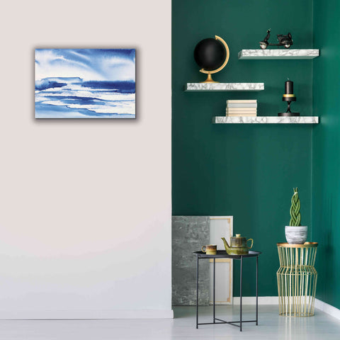 Image of 'Ocean Blue I' by Alan Majchrowicz, Giclee Canvas Wall Art,26x18