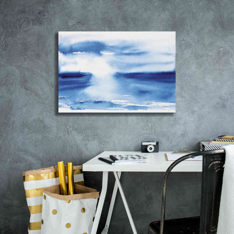 Image of 'Ocean Blue III' by Alan Majchrowicz, Giclee Canvas Wall Art,26x18