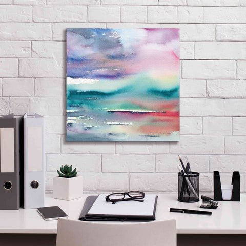 Image of 'Dramatic Evening' by Alan Majchrowicz, Giclee Canvas Wall Art,18x18