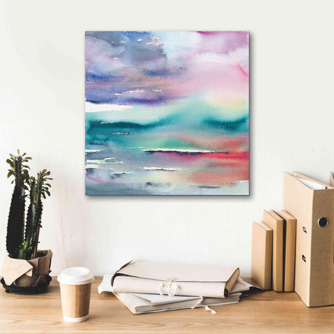 Image of 'Dramatic Evening' by Alan Majchrowicz, Giclee Canvas Wall Art,18x18