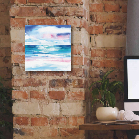 Image of 'Turquoise Sea I' by Alan Majchrowicz, Giclee Canvas Wall Art,12x12