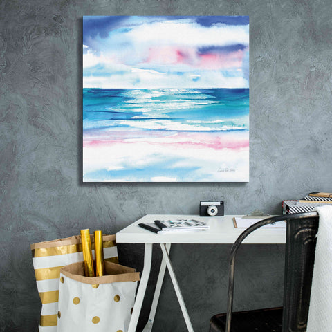 Image of 'Turquoise Sea I' by Alan Majchrowicz, Giclee Canvas Wall Art,26x26