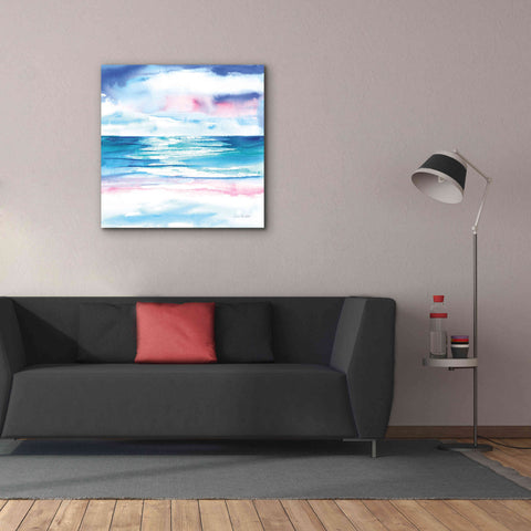 Image of 'Turquoise Sea I' by Alan Majchrowicz, Giclee Canvas Wall Art,37x37