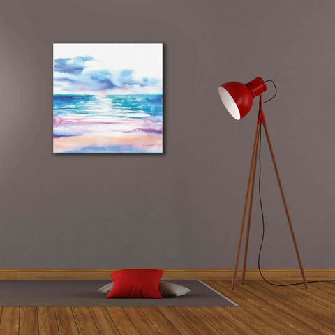 Image of 'Turquoise Sea II' by Alan Majchrowicz, Giclee Canvas Wall Art,26x26