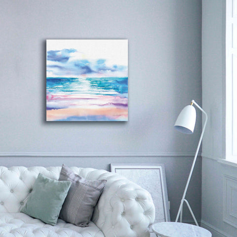 Image of 'Turquoise Sea II' by Alan Majchrowicz, Giclee Canvas Wall Art,37x37