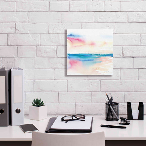 Image of 'Vivid Coast' by Alan Majchrowicz, Giclee Canvas Wall Art,12x12