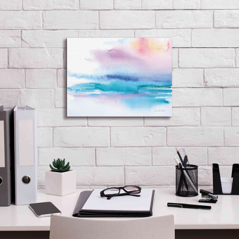 Image of 'Washed Sunset' by Alan Majchrowicz, Giclee Canvas Wall Art,16x12