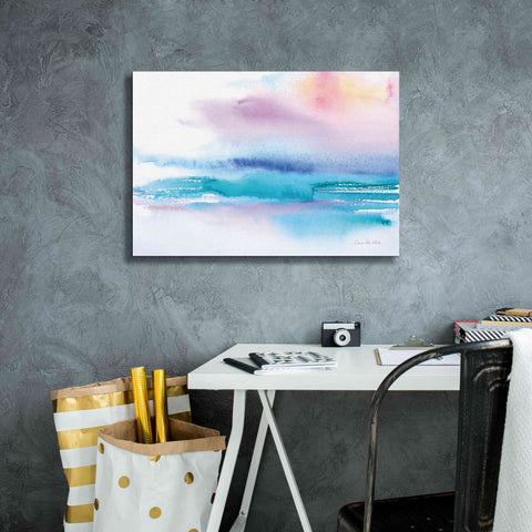 Image of 'Washed Sunset' by Alan Majchrowicz, Giclee Canvas Wall Art,26x18