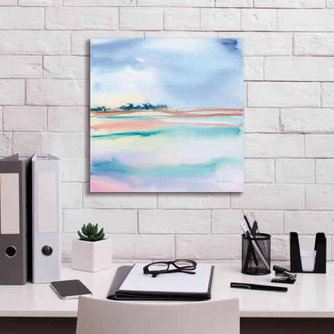 Image of 'Water And Sand' by Alan Majchrowicz, Giclee Canvas Wall Art,18x18