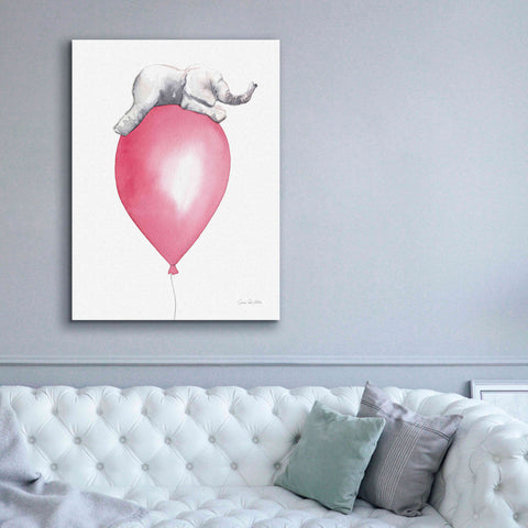 Image of 'Baby Elephant Love I' by Alan Majchrowicz, Giclee Canvas Wall Art,40x54