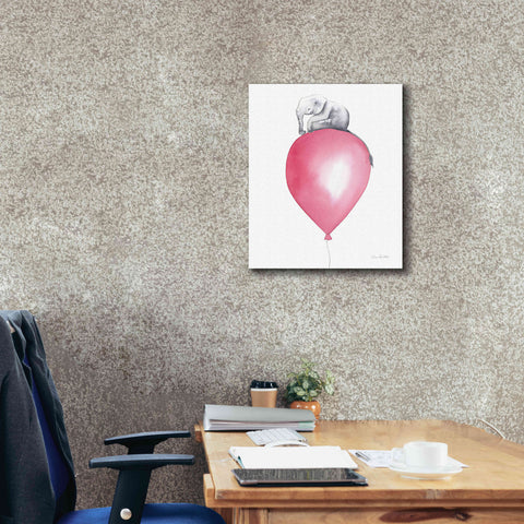 Image of 'Baby Elephant Love II' by Alan Majchrowicz, Giclee Canvas Wall Art,20x24