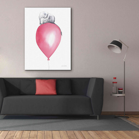 Image of 'Baby Elephant Love II' by Alan Majchrowicz, Giclee Canvas Wall Art,40x54