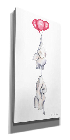 Image of 'Baby Elephant Love IV' by Alan Majchrowicz, Giclee Canvas Wall Art