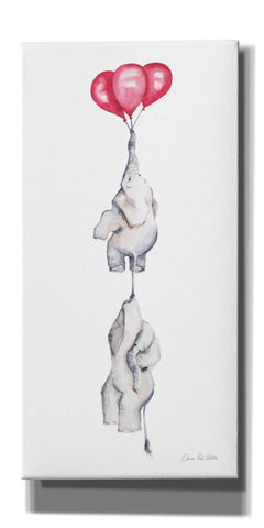 Image of 'Baby Elephant Love IV' by Alan Majchrowicz, Giclee Canvas Wall Art