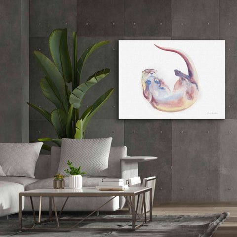 Image of 'Swimming Otter II' by Alan Majchrowicz, Giclee Canvas Wall Art,54x40