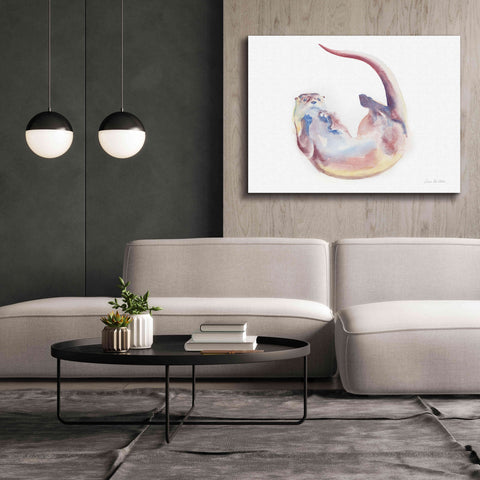 Image of 'Swimming Otter II' by Alan Majchrowicz, Giclee Canvas Wall Art,54x40