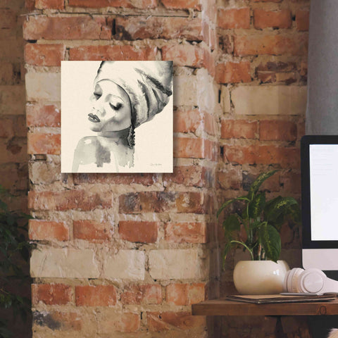 Image of 'Woman I Yellow' by Alan Majchrowicz, Giclee Canvas Wall Art,12x12