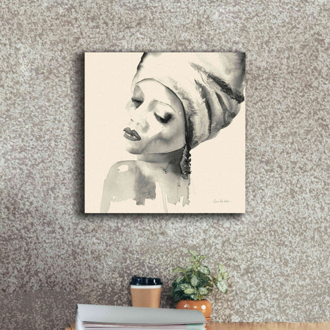 Image of 'Woman I Yellow' by Alan Majchrowicz, Giclee Canvas Wall Art,18x18