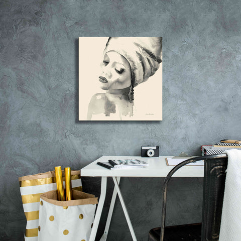 Image of 'Woman I Yellow' by Alan Majchrowicz, Giclee Canvas Wall Art,18x18