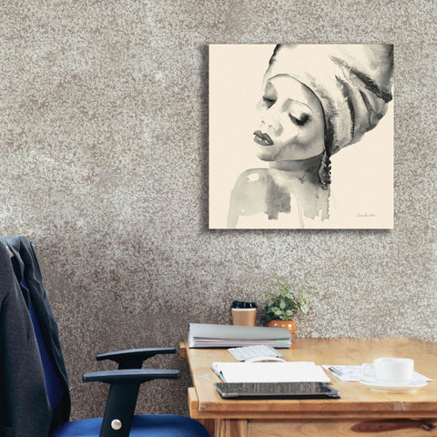 Image of 'Woman I Yellow' by Alan Majchrowicz, Giclee Canvas Wall Art,26x26