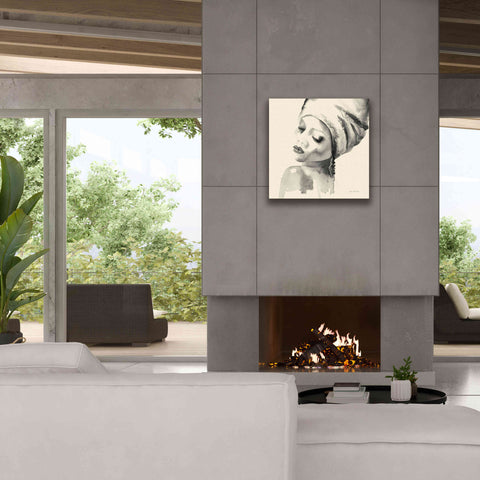 Image of 'Woman I Yellow' by Alan Majchrowicz, Giclee Canvas Wall Art,26x26