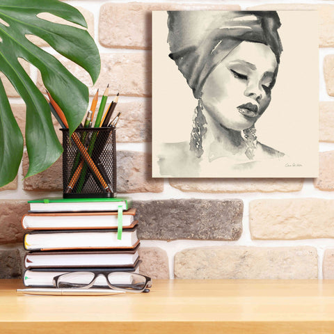 Image of 'Woman II Yellow' by Alan Majchrowicz, Giclee Canvas Wall Art,12x12