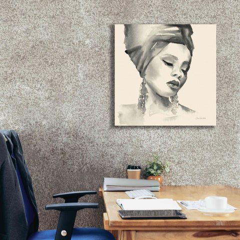 Image of 'Woman II Yellow' by Alan Majchrowicz, Giclee Canvas Wall Art,26x26