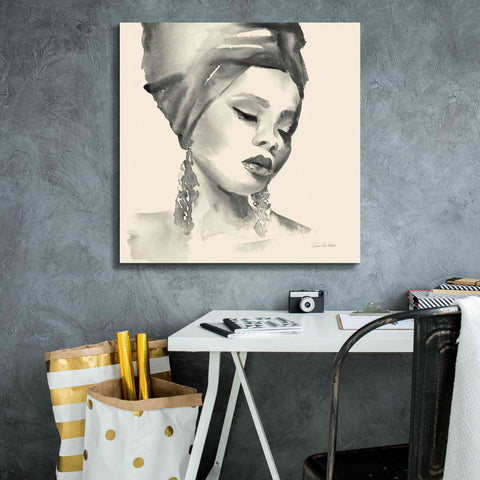 Image of 'Woman II Yellow' by Alan Majchrowicz, Giclee Canvas Wall Art,26x26