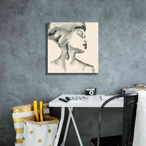 Image of 'Woman III Yellow' by Alan Majchrowicz, Giclee Canvas Wall Art,18x18