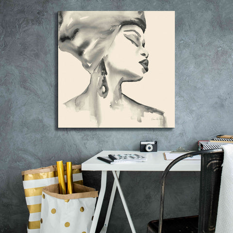 Image of 'Woman III Yellow' by Alan Majchrowicz, Giclee Canvas Wall Art,26x26