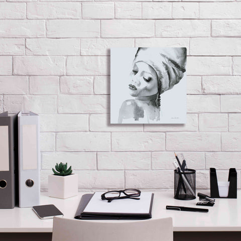 Image of 'Woman I Blue' by Alan Majchrowicz, Giclee Canvas Wall Art,12x12