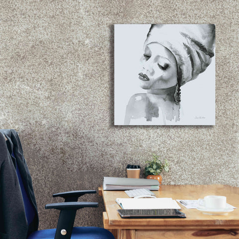 Image of 'Woman I Blue' by Alan Majchrowicz, Giclee Canvas Wall Art,26x26