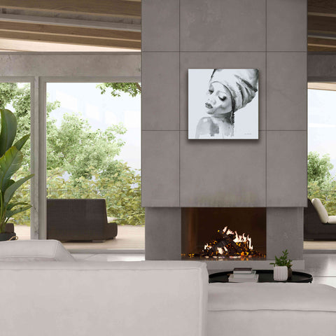 Image of 'Woman I Blue' by Alan Majchrowicz, Giclee Canvas Wall Art,26x26