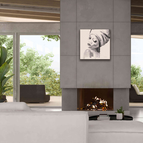 Image of 'Woman I Pink' by Alan Majchrowicz, Giclee Canvas Wall Art,26x26