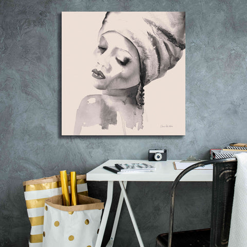 Image of 'Woman I Pink' by Alan Majchrowicz, Giclee Canvas Wall Art,26x26
