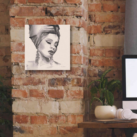 Image of 'Woman II Pink' by Alan Majchrowicz, Giclee Canvas Wall Art,12x12