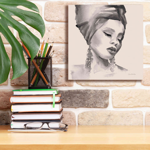 Image of 'Woman II Pink' by Alan Majchrowicz, Giclee Canvas Wall Art,12x12