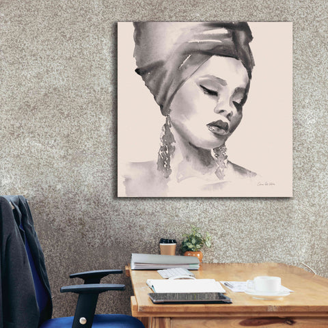 Image of 'Woman II Pink' by Alan Majchrowicz, Giclee Canvas Wall Art,37x37