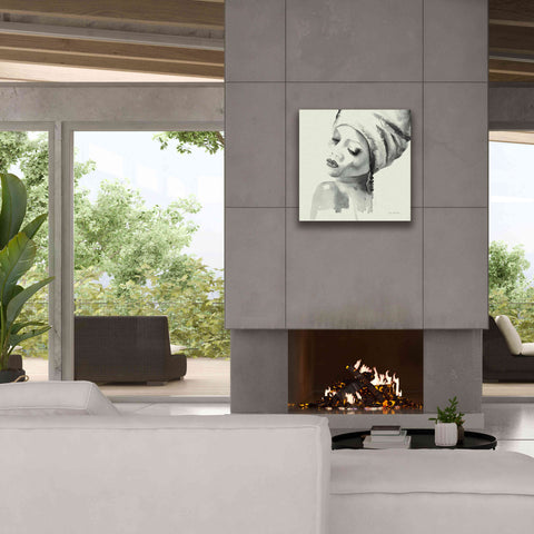 Image of 'Woman I Green' by Alan Majchrowicz, Giclee Canvas Wall Art,26x26