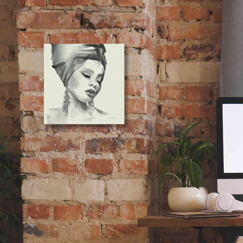 Image of 'Woman II Green' by Alan Majchrowicz, Giclee Canvas Wall Art,12x12