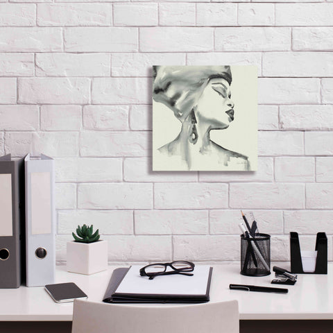 Image of 'Woman III Green' by Alan Majchrowicz, Giclee Canvas Wall Art,12x12