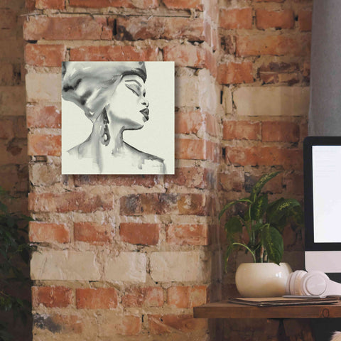 Image of 'Woman III Green' by Alan Majchrowicz, Giclee Canvas Wall Art,12x12